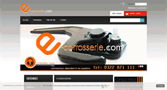 Desktop Screenshot of e-carrosserie.com